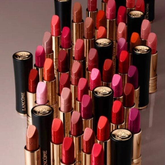 Lancôme L'absolu Rouge Cream Lipstick 387 Crushed Rose - Picture 9 of 9